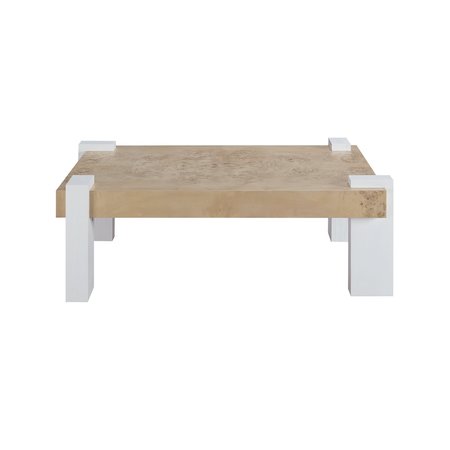 ELK HOME Bromo Coffee Table, Bleached Burl S0075-9956